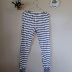 Striped long johns